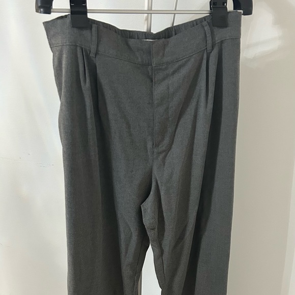 Wide Leg Grey Trouser - Picture 3 of 5